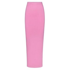 SKIMS Outdoor Long Skirt - Bubble Gum Pink Jersey Maxi Skirt